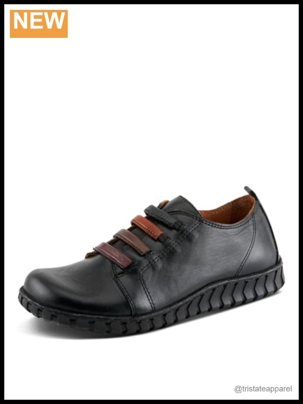 Spring Step Womens Emmalina Leather Pull-On Wedge Loafers Slip-Ons